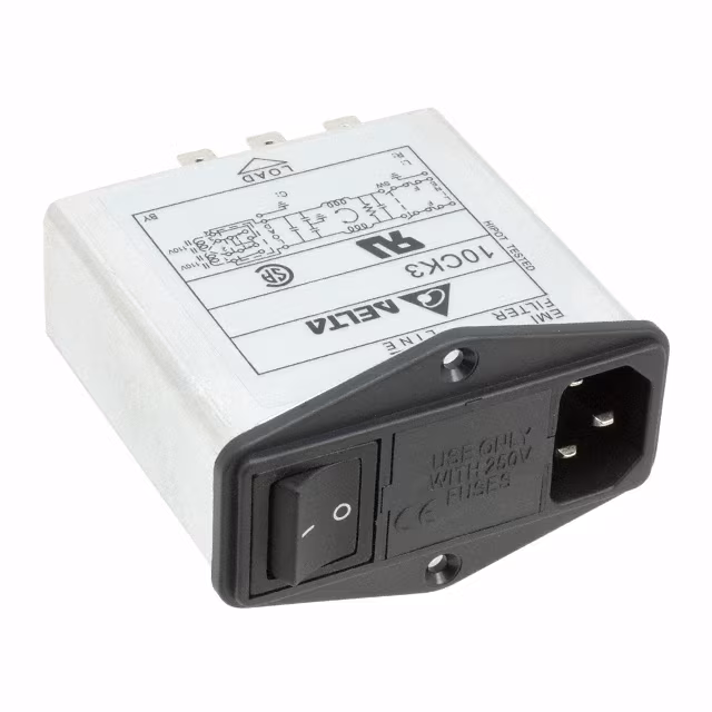 10CK3 Delta Electronics  Moduli di ingresso alimentazione (PEM)